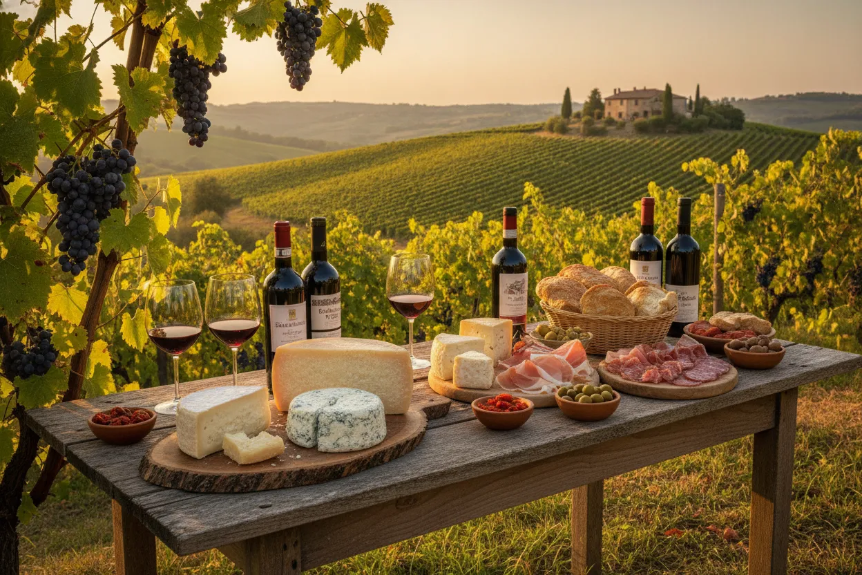 Wine and the table