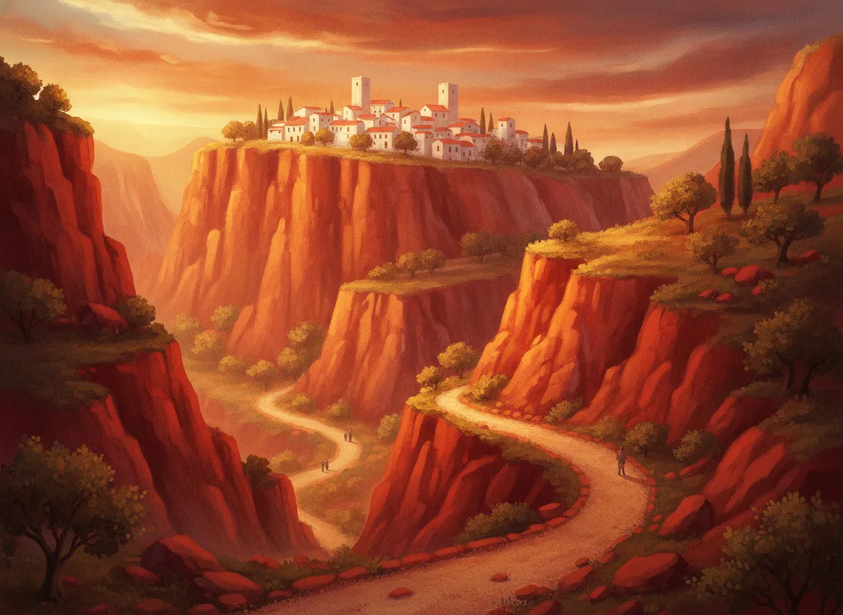 Roussillon — Il sangue di Dame Sirmonde e le ocre rosse